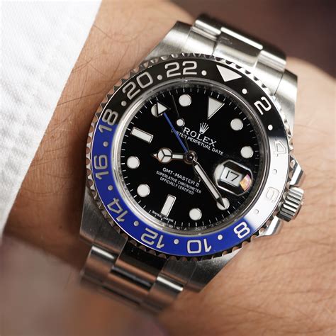 rolex batman msrp|Rolex Batman for sale.